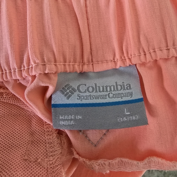 Columbia PFG Coral Kids Athletic Shorts - Picture 4 of 4